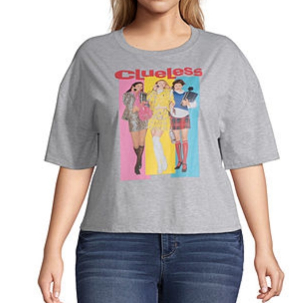 ⭐Clueless Graphic Tee -1X